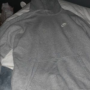 Grey Nike sweatshirt